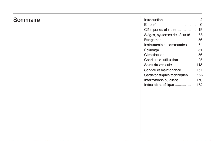 Page n°1 - Manuel utilisateur Opel Vivaro 2011