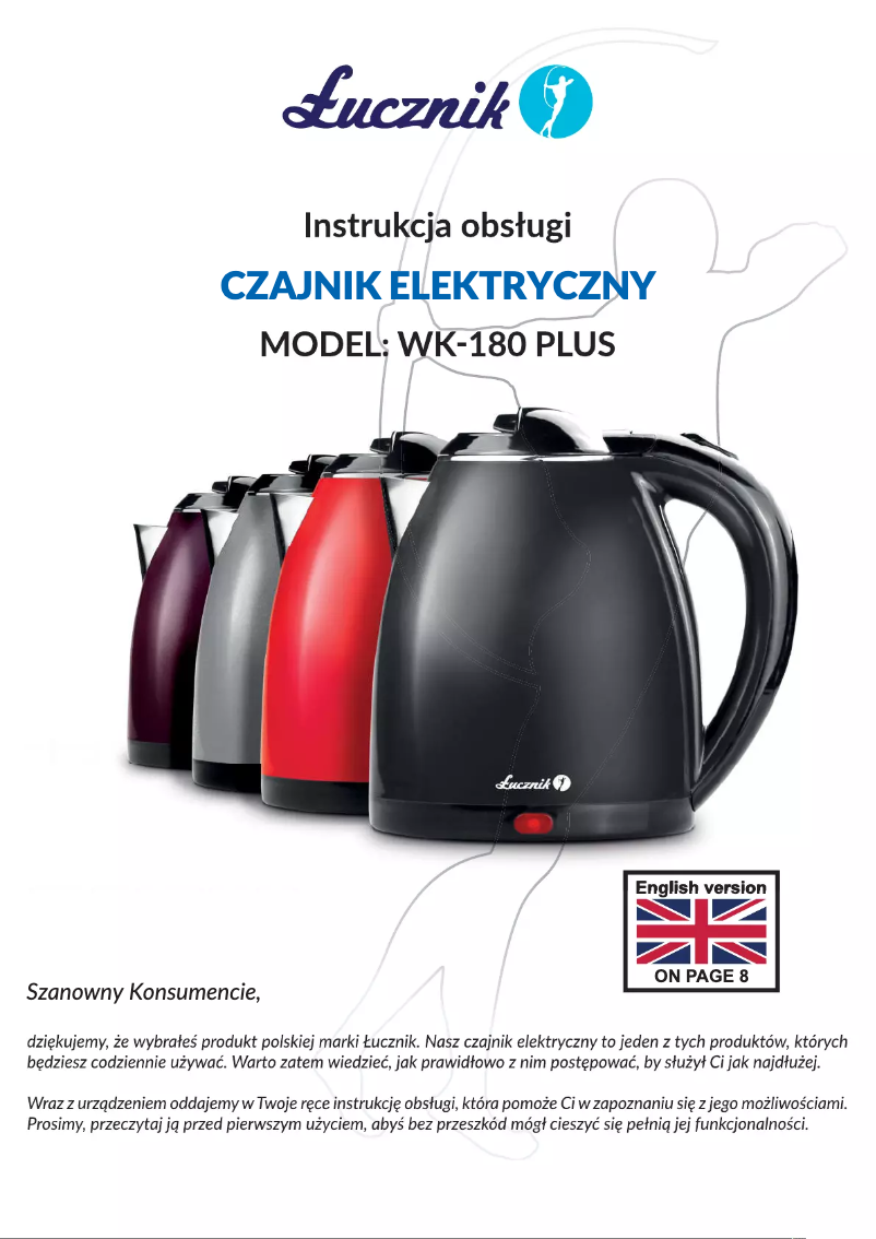 Página 1 del manual Manual de usuario Łucznik WK-180 Plus