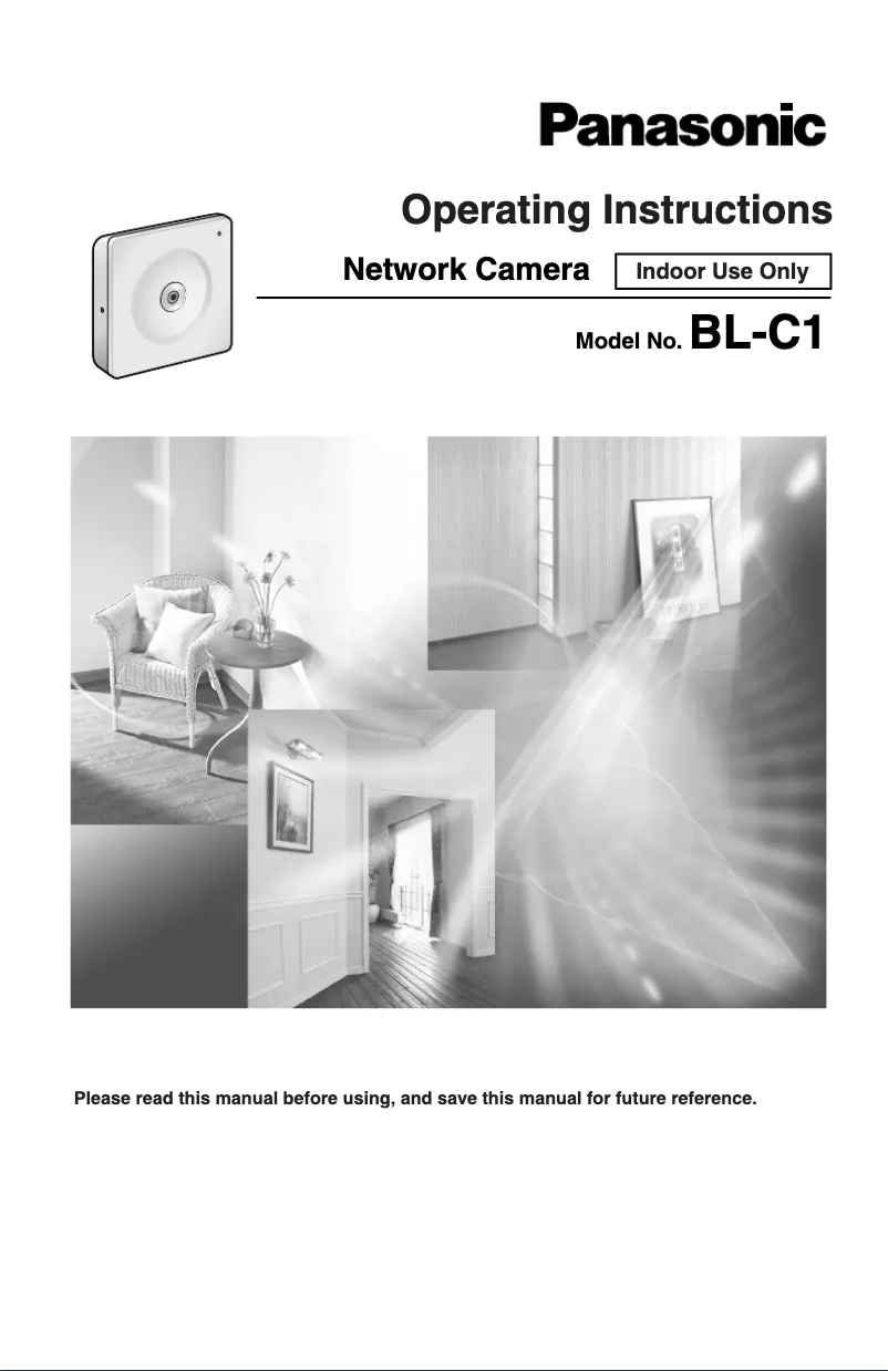 Image de la première page du manuel de l'appareil BL-C1