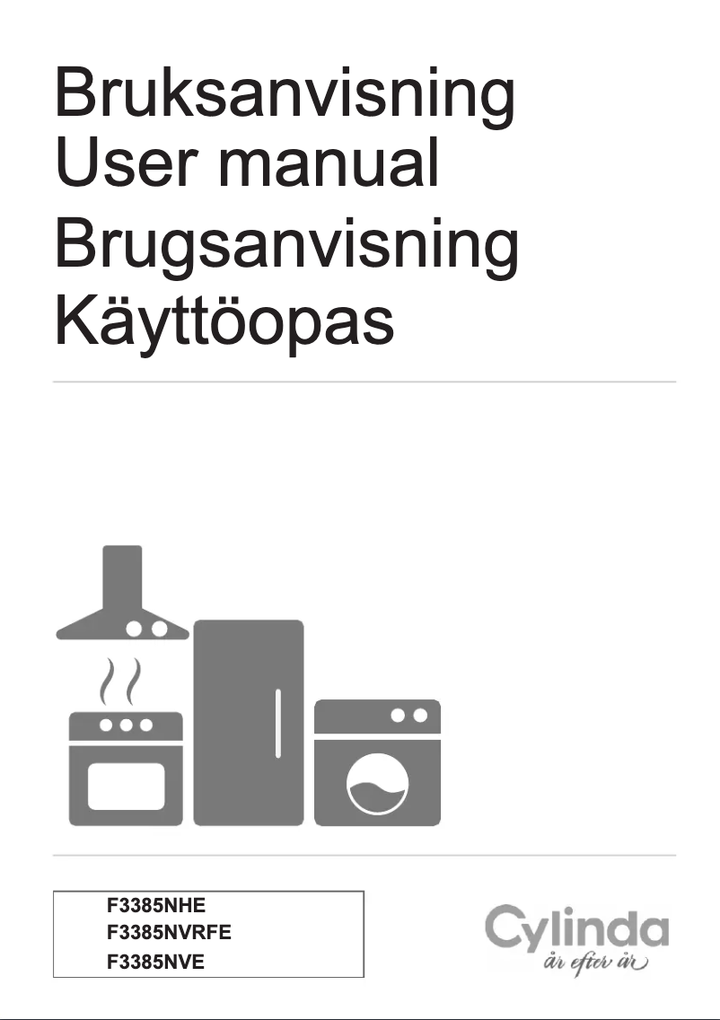 Image de la première page du manuel de l'appareil F3385NVE