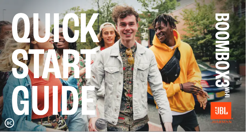 Page 1 de la notice Manuel utilisateur JBL Boombox 3 Wi-Fi