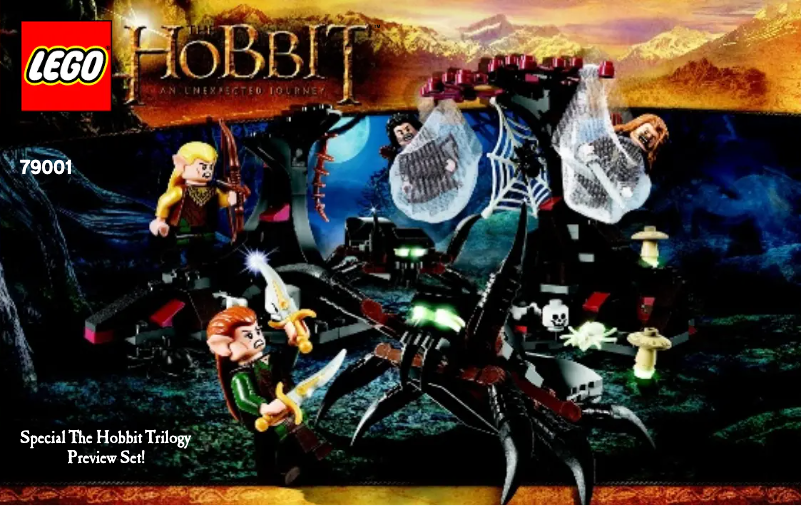 Image de la première page du manuel de l'appareil Escape from Mirkwood (TM) Spiders