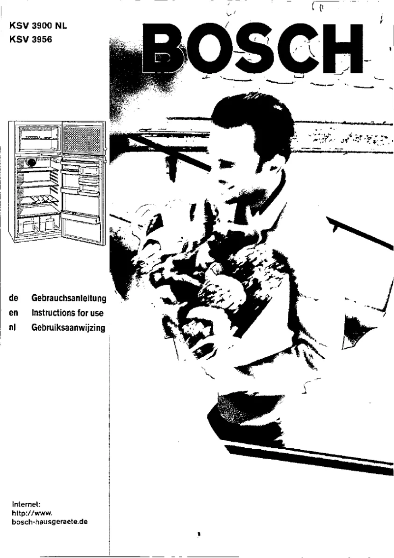 Page 1 de la notice Manuel utilisateur Bosch KSV3956