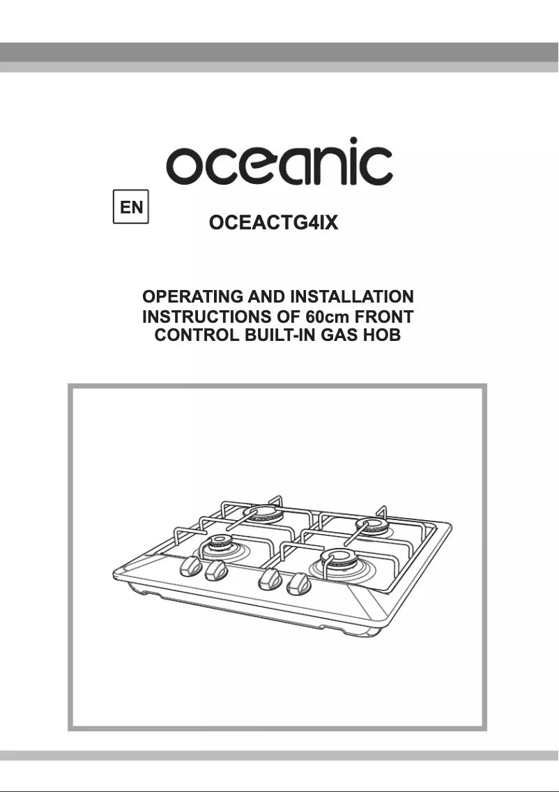 Página 1 del manual Manual de usuario Oceanic OCEACTG4IX