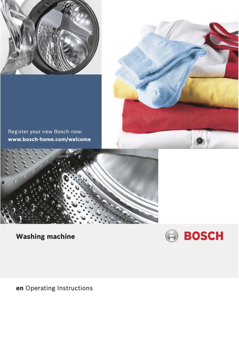 Page 1 de la notice Manuel utilisateur Bosch WIA24200GC