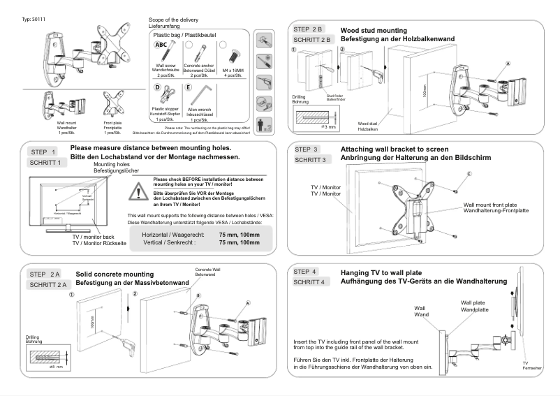Page 1 de la notice Manuel utilisateur Ricoo S0111