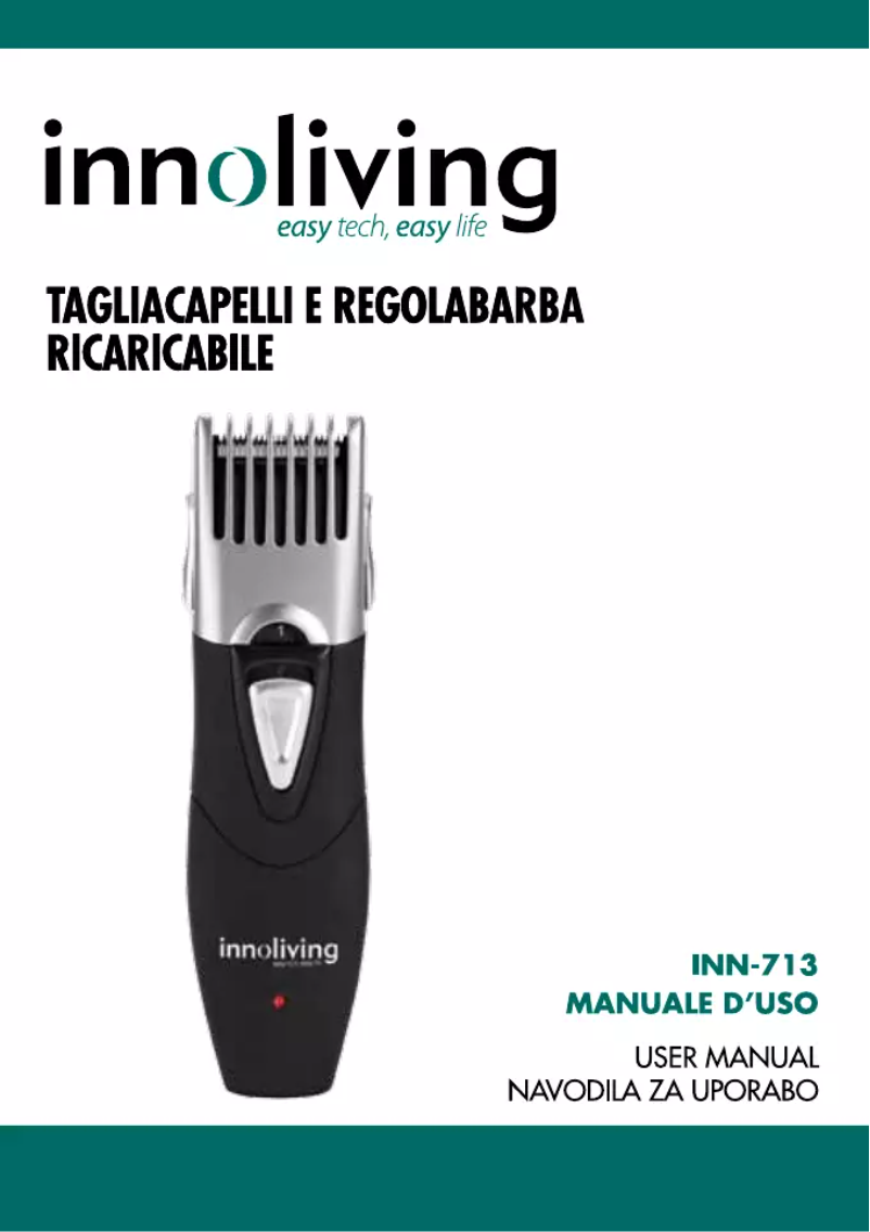 Page n°1 - Manuel utilisateur Innoliving INN-713