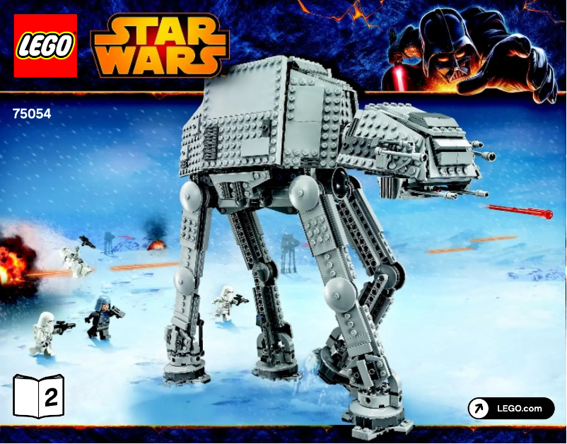 Page n°1 - Manuel utilisateur Lego Star Wars 75054