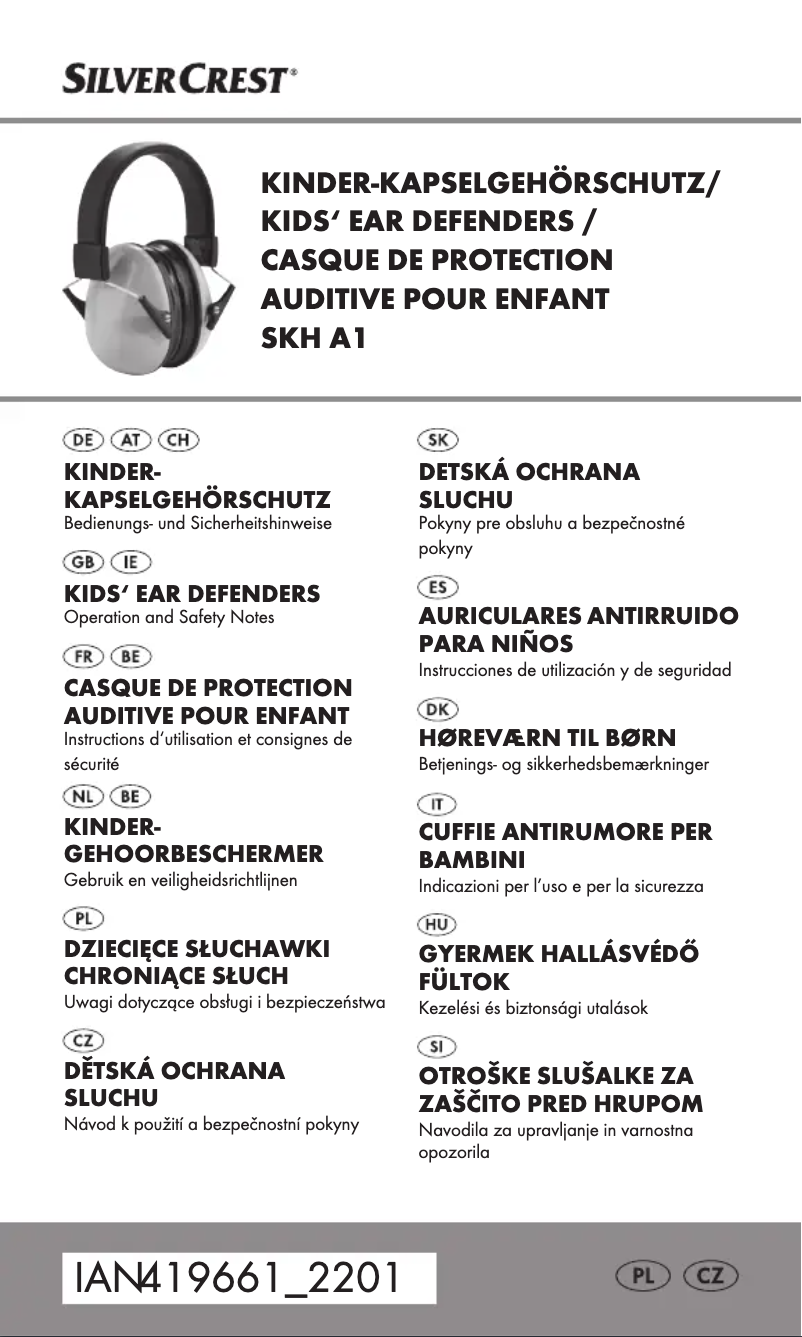 Image de la première page du manuel de l'appareil SKH A1
