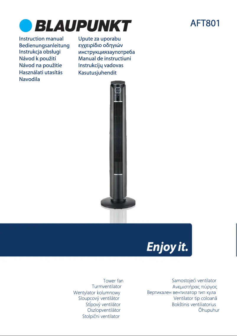 Page n°1 - Manuel utilisateur Blaupunkt AFT801