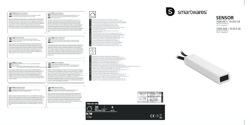 Page n°1 - Manuel utilisateur Smartwares 10.053.54