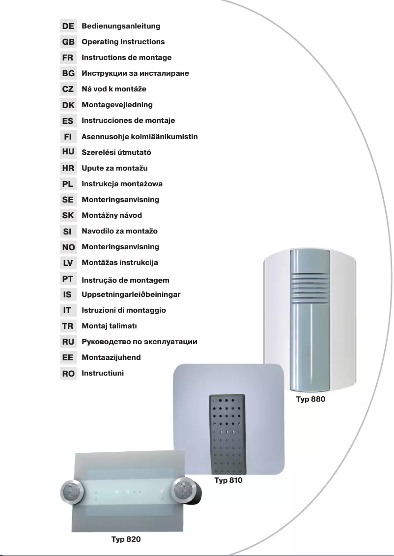 Page 1 de la notice Manuel utilisateur REV 820