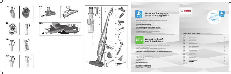 Image de la première page du manuel de l'appareil Athlet ProSilence BCH86SIL1
