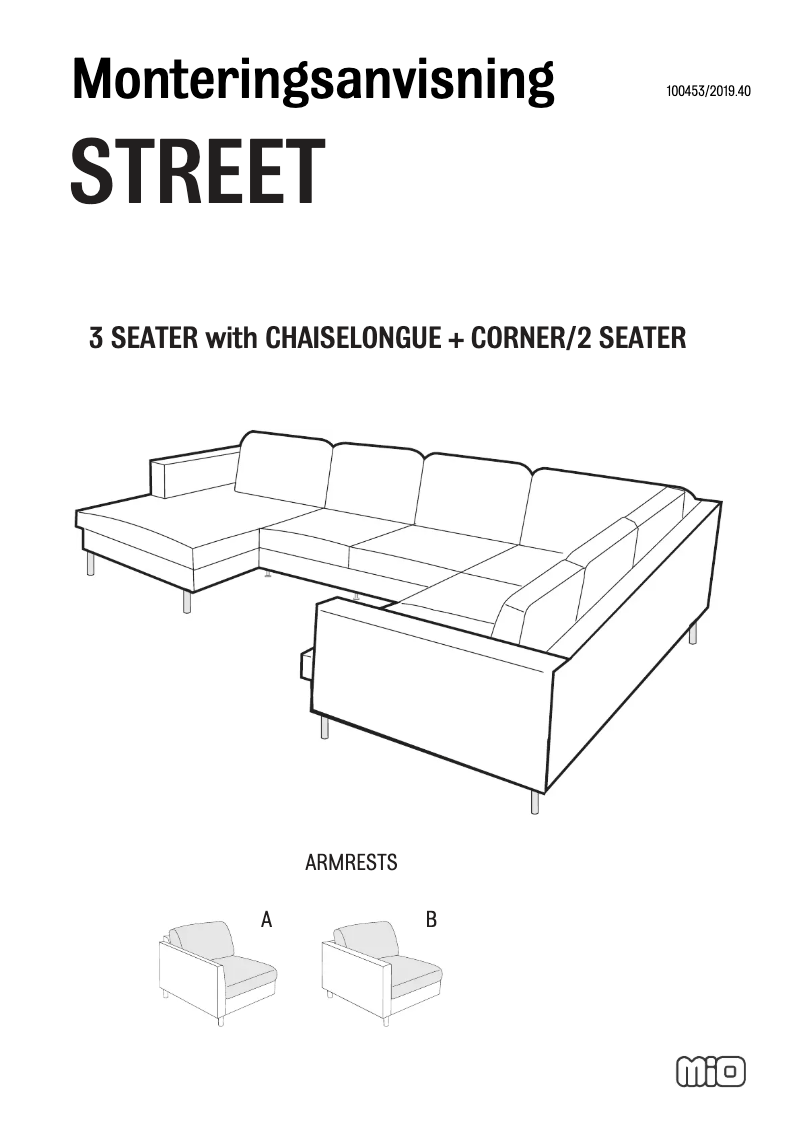 Page n°1 - Manuel utilisateur Mio Street