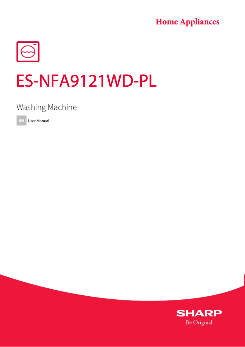 Page n°1 - Manuel utilisateur Sharp ES-NFA9121WD-PL