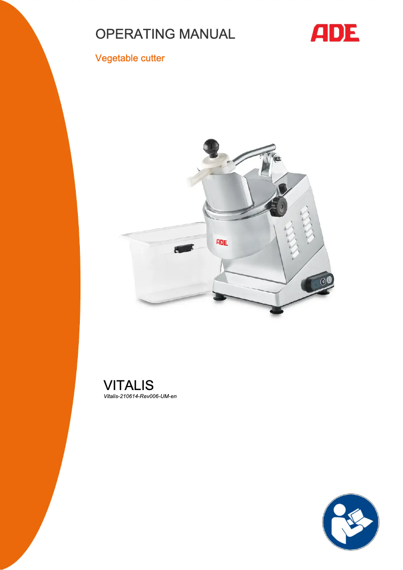 Page n°1 - Manuel utilisateur ADE Vitalis 210614