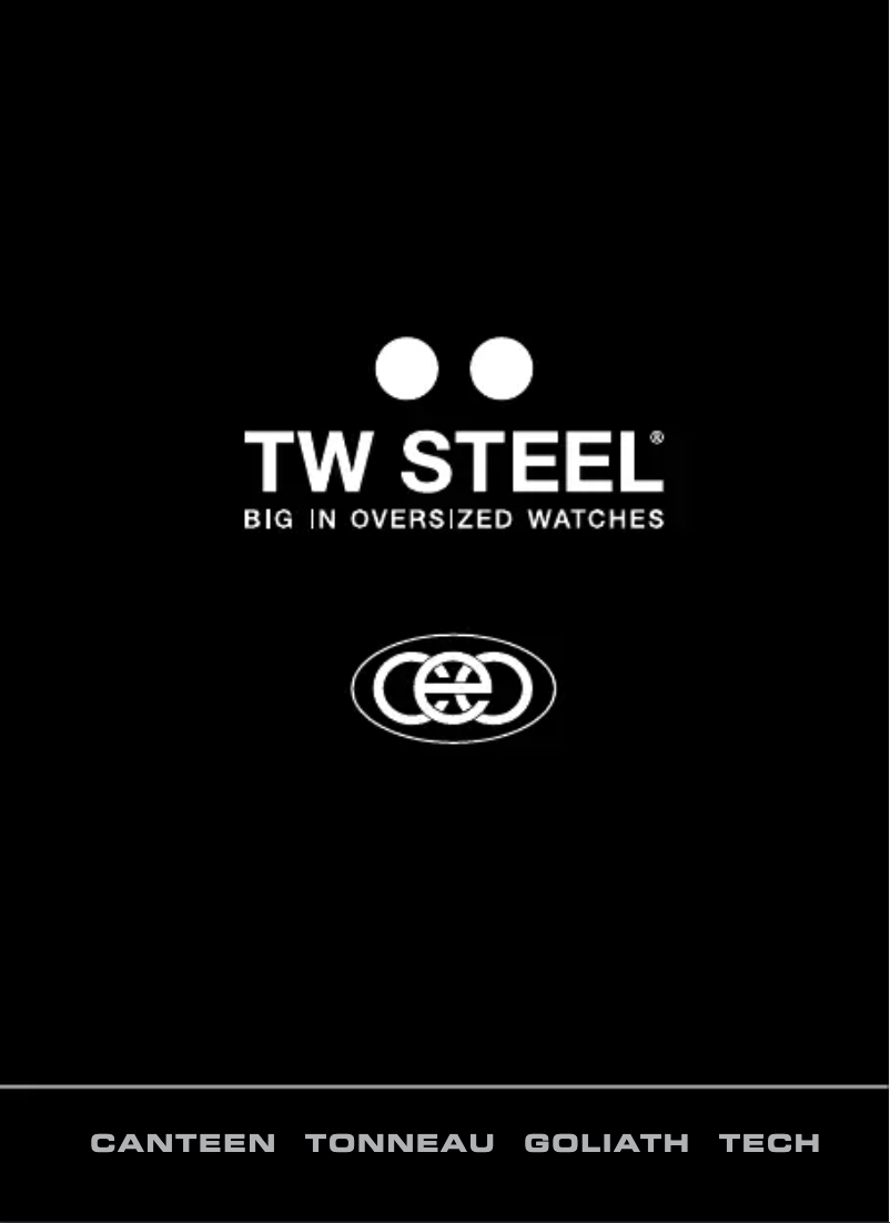 Page n°1 - Manuel utilisateur TW Steel CE1008 CEO Canteen