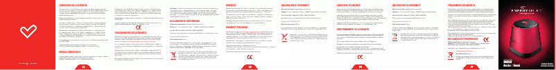 Page n°1 - Manuel utilisateur Energy Sistem Energy Music Box BZ1 Bluetooth