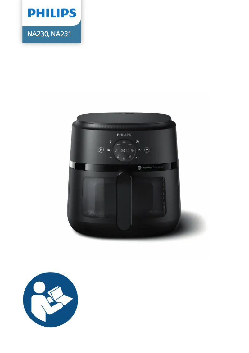 Page n°1 - Manuel utilisateur Philips Airfryer NA230