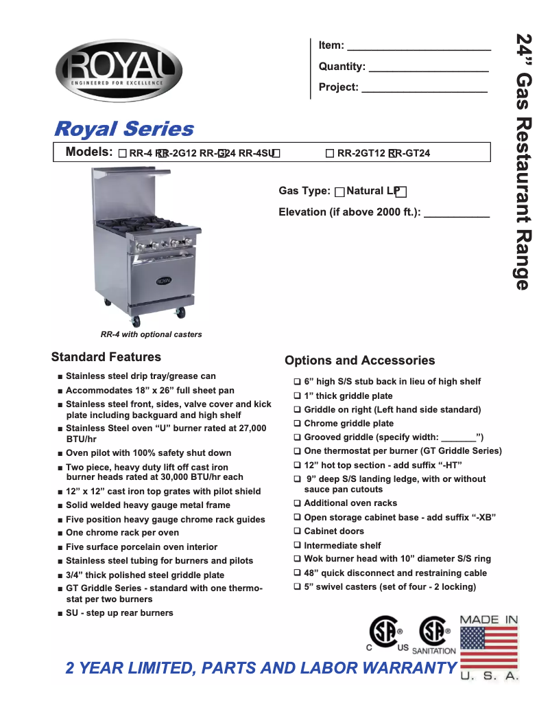 Image de la première page du manuel de l'appareil RR-4