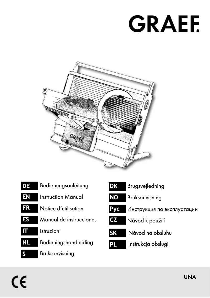Image de la première page du manuel de l'appareil UNA90