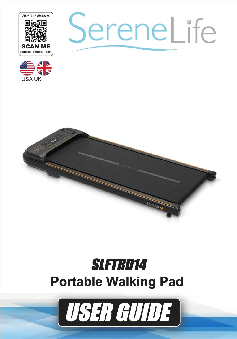 Página 1 del manual Manual de usuario SereneLife SLFTRD14