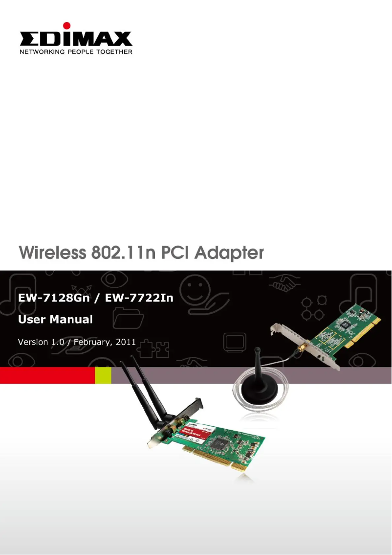 Page n°1 - Manuel utilisateur Edimax EW-7128Gn