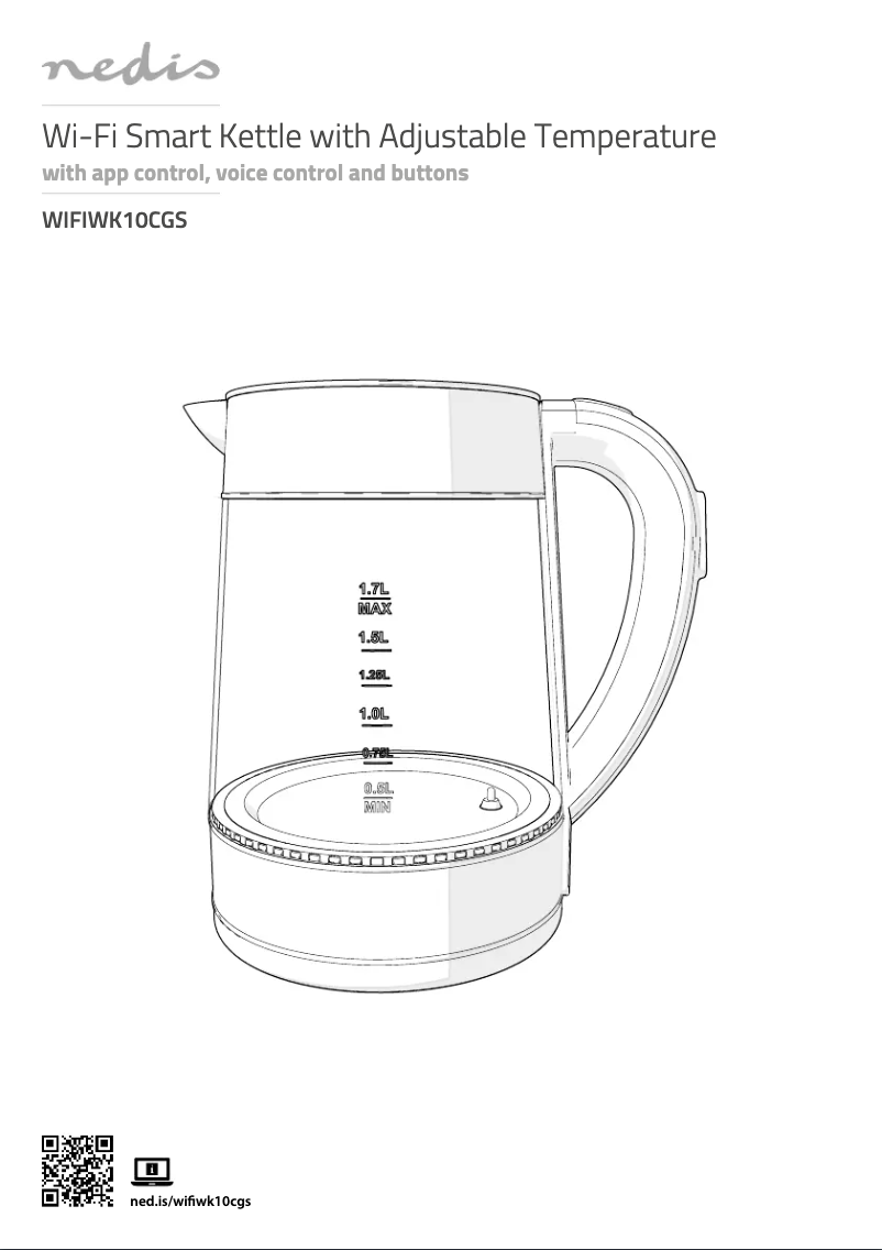 Page 1 de la notice Manuel utilisateur Nedis WIFIWK10CGS