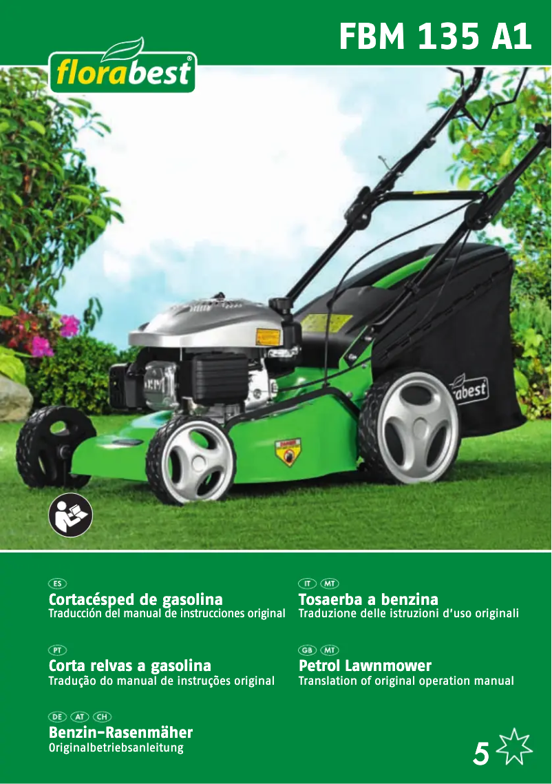 Page 1 de la notice Manuel utilisateur Florabest FBM 135 A1