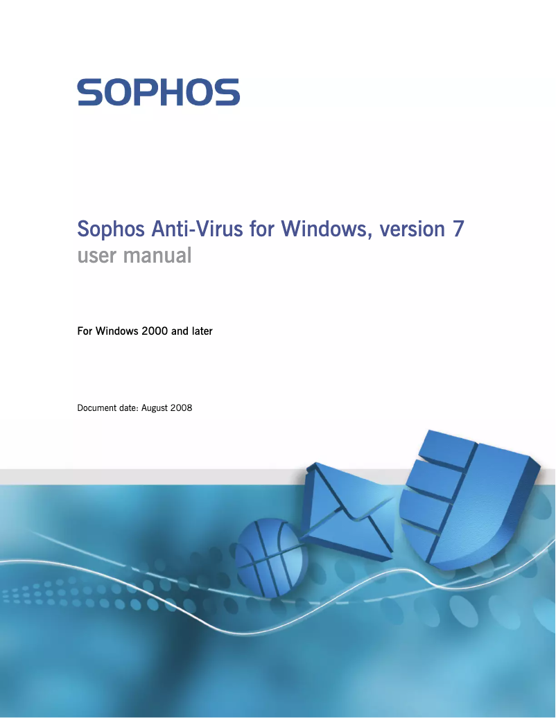 Page n°1 - Manuel utilisateur Sophos Anti-Virus for Windows v7