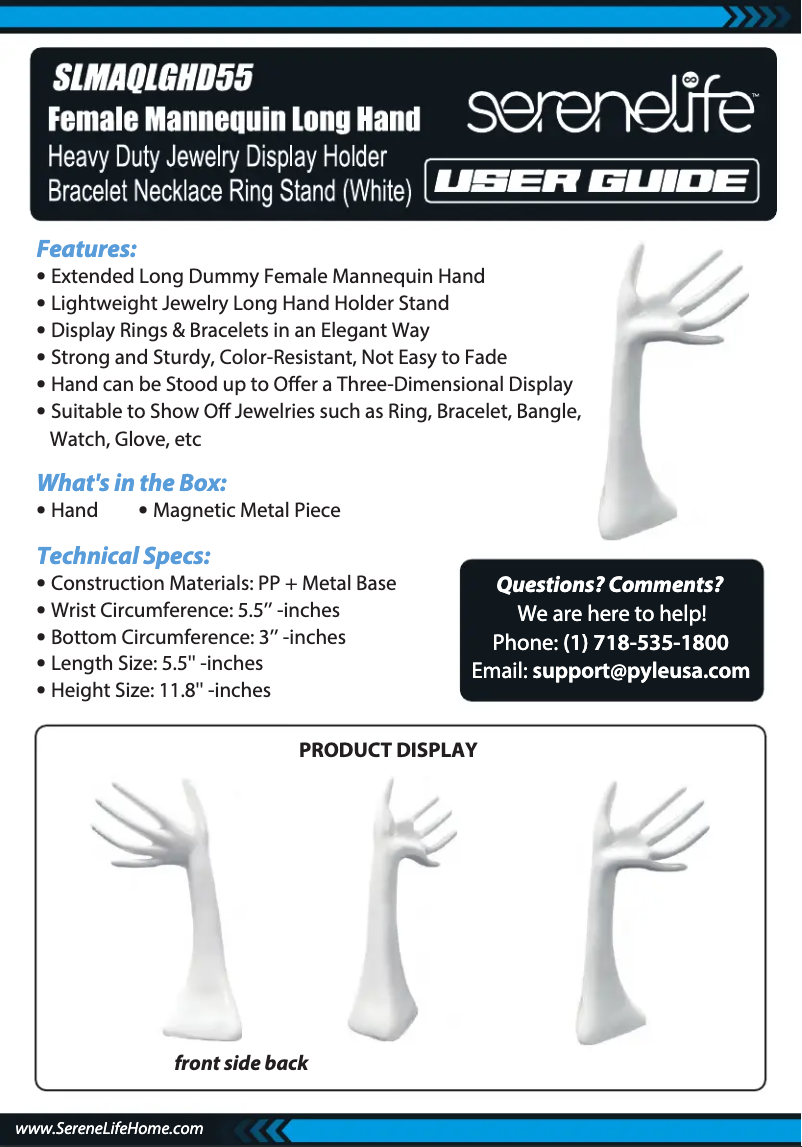 Image de la première page du manuel de l'appareil SLMAQLGHD55