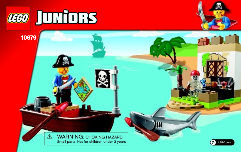 Page 1 de la notice Manuel utilisateur Lego Juniors 10679