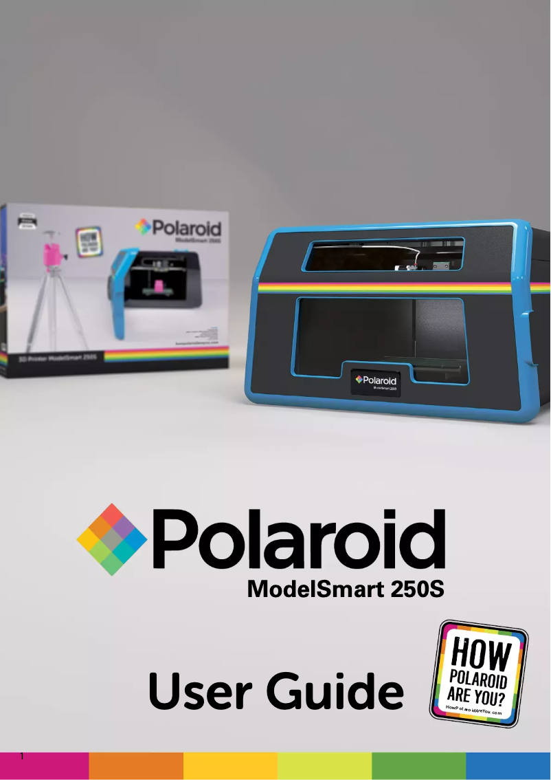 Page 1 de la notice Manuel utilisateur Polaroid ModelSmart 250S