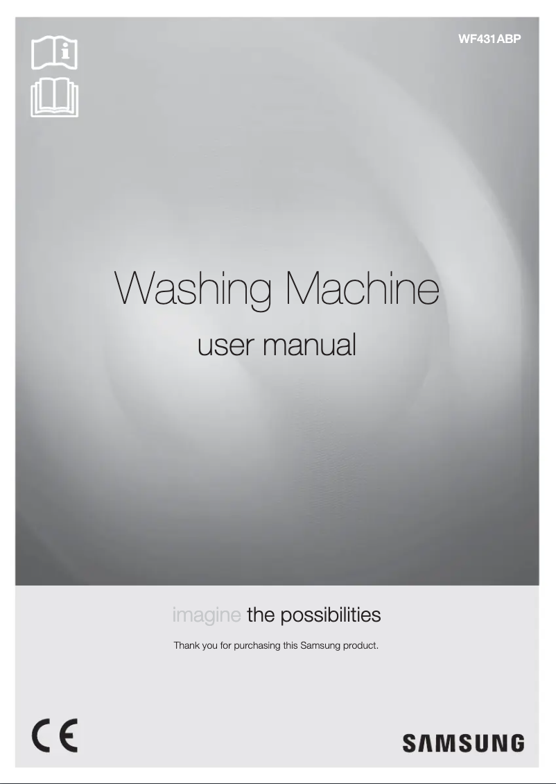 Page n°1 - Manuel utilisateur Samsung WF431ABP/XEU