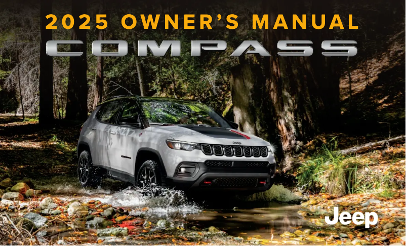 Page 1 de la notice Manuel utilisateur Jeep Compass (2025)