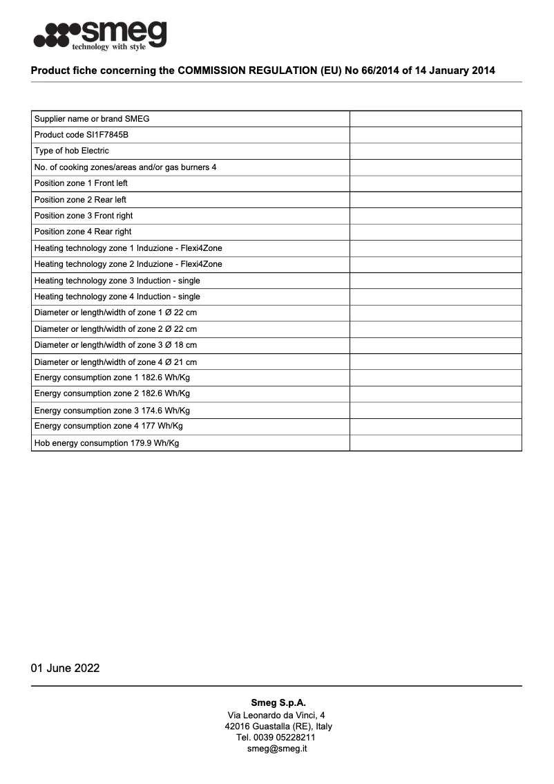 Image de la première page du manuel de l'appareil SI1F7845B