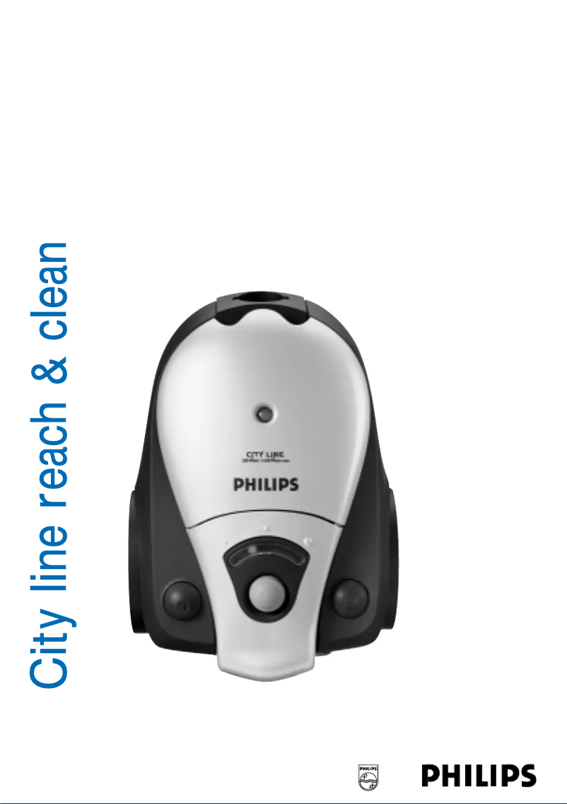 Página 1 del manual Manual de usuario Philips City line reach & clean FC8412