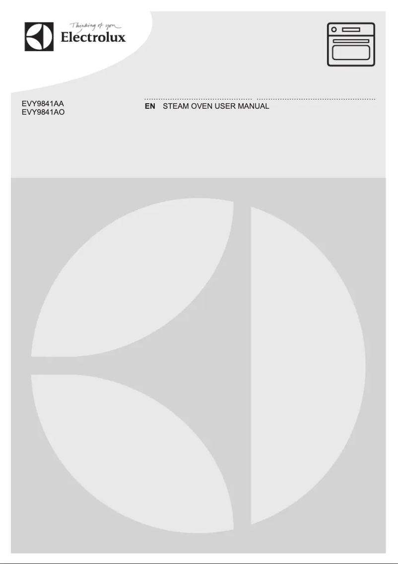 Página 1 del manual Manual de usuario Electrolux EVY9841A