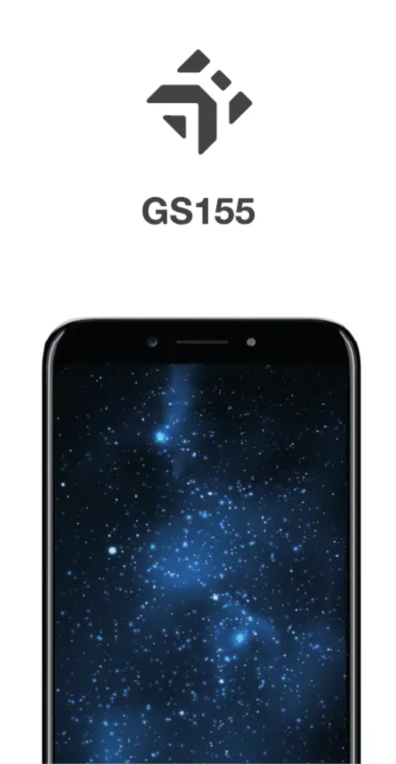 Imagen de la primera página del manual del dispositivo GS155