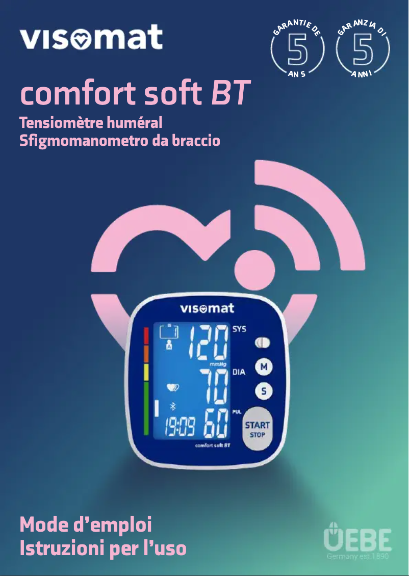 Imagen de la primera página del manual del dispositivo Comfort Soft BT