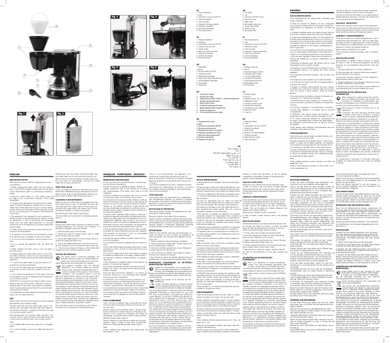 Image de la première page du manuel de l'appareil CG7212