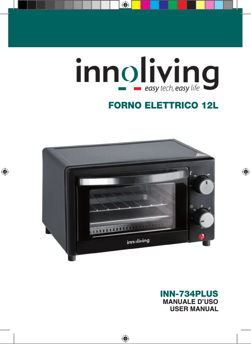 Page 1 de la notice Manuel utilisateur Innoliving INN-734PLUS