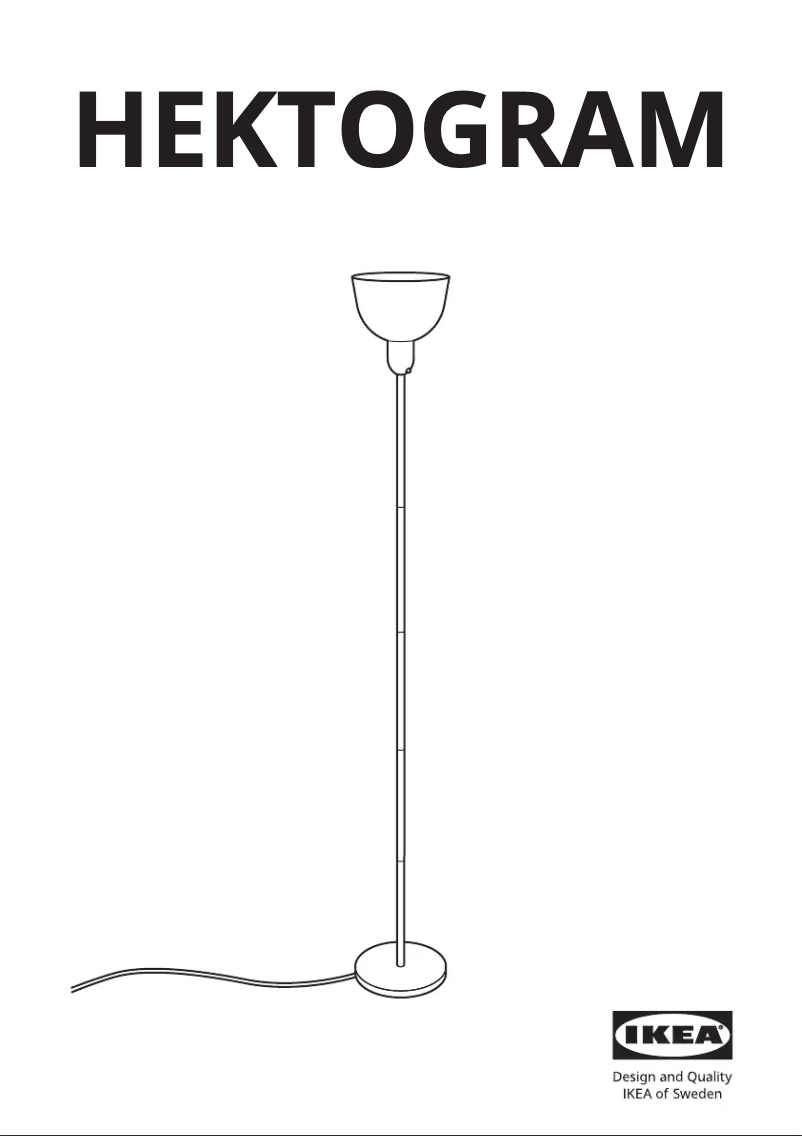 Image de la première page du manuel de l'appareil HEKTOGRAM 404.777.26