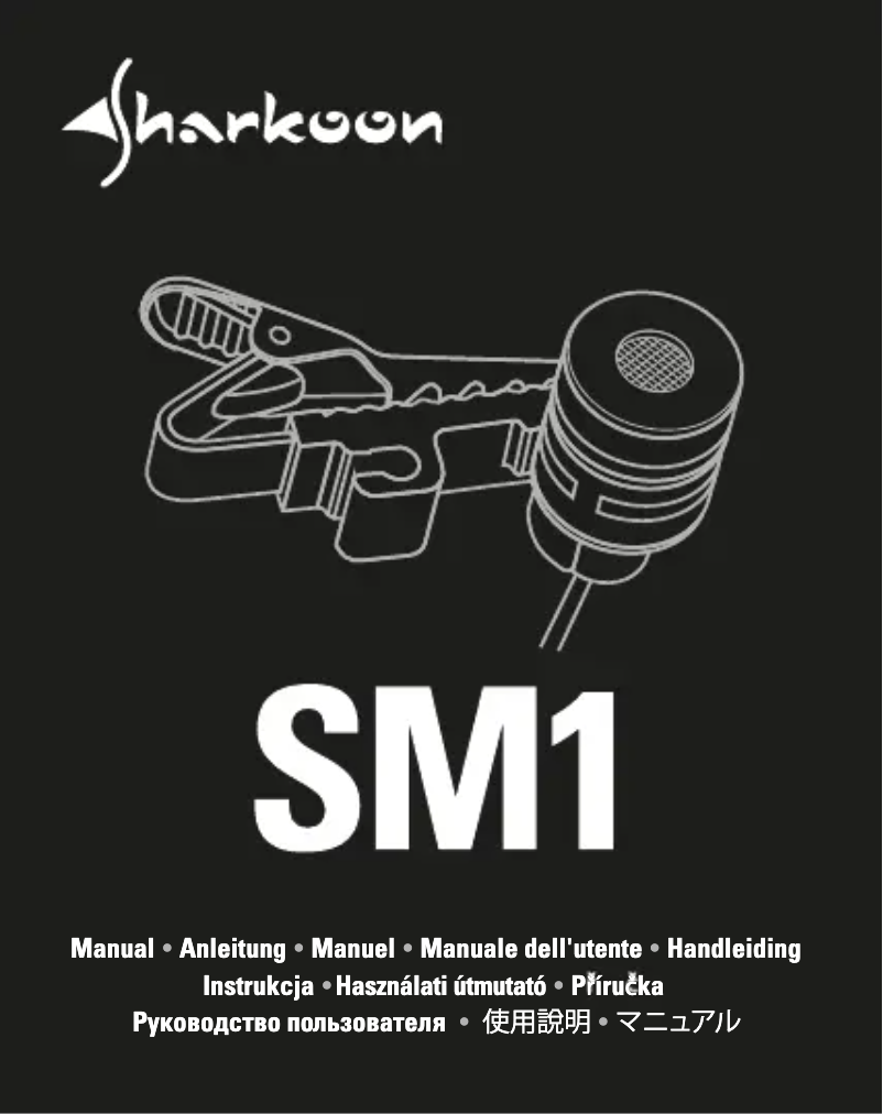 Page 1 de la notice Manuel utilisateur Sharkoon SM1