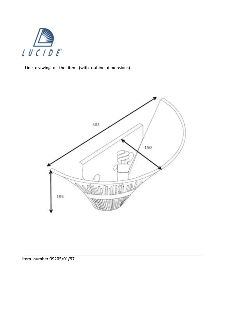Page n°1 - Manuel utilisateur Lucide Canna