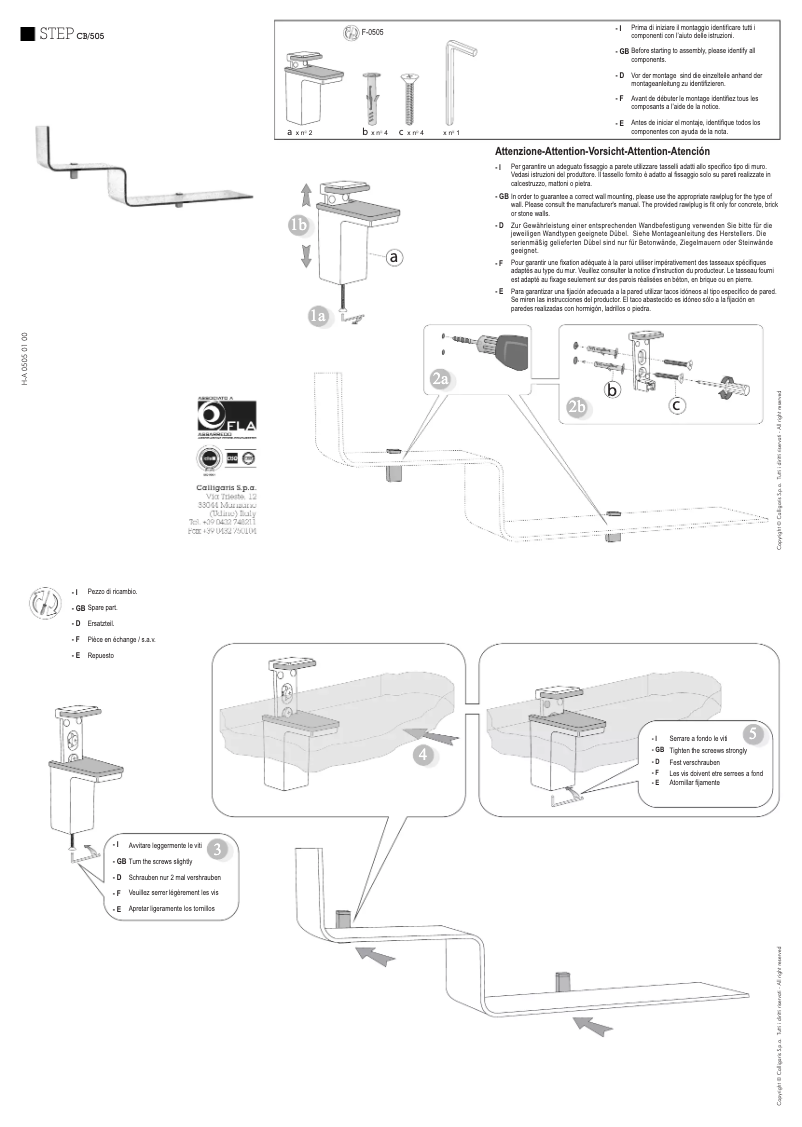 Image de la première page du manuel de l'appareil Step