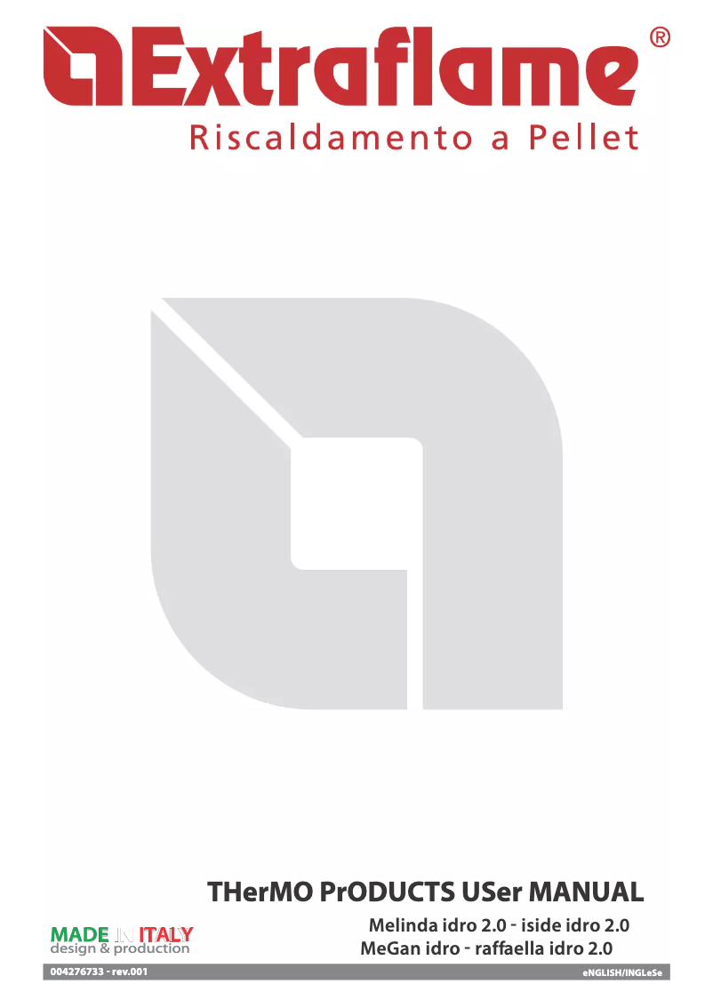 Página 1 del manual Manual de usuario La Nordica Melinda Idro Steel 2.0