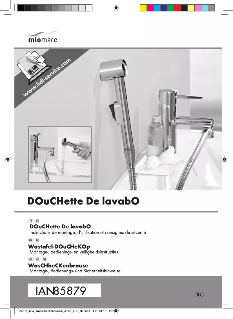 Page n°1 - Manuel utilisateur Miomare IAN 85879