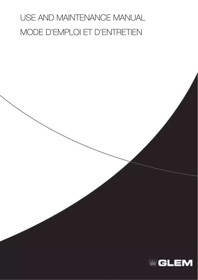 Page 1 de la notice Instructions / montage Glem Gas GFM52BK