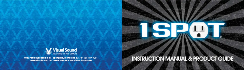 Page n°1 - Manuel utilisateur Truetone 1 Spot